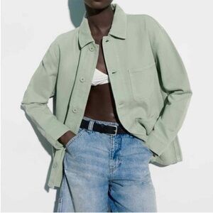 Zara-Oversized Spring/Summer Boxy Jacket (Size:Small)